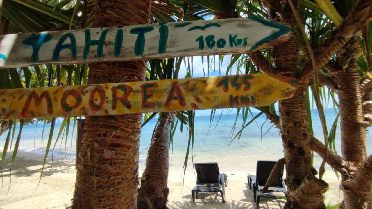 Te Fitii Garden & Beach Fare Esterno foto